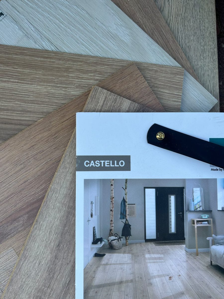 קטלוג גווני פרקט של מותג Castello
